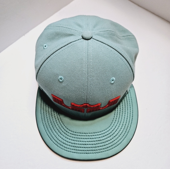 Nike True LeBron James Prohibition Snapback Teal Blue Hat Diffused Jade Cap - Picture 8 of 13